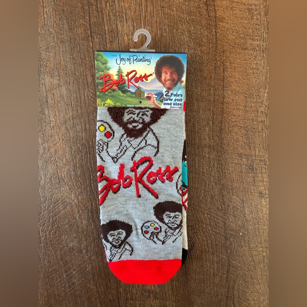 The Joy of Painting Bob Ross Men's Casual Socks